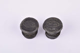 Black KTM handlebar end plugs (Lenkerendstopfen)