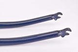 26" Dark Blue MTB Steel Fork with Eyelets for Fenders