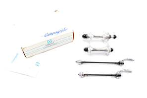 NEW Campagnolo Athena #D300 Hubset incl. skewers from the 1980s - 90s NOS/NIB