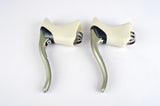 NEW Shimano 105 #BL-1055 brake lever set with white hoods from the 1990s NOS
