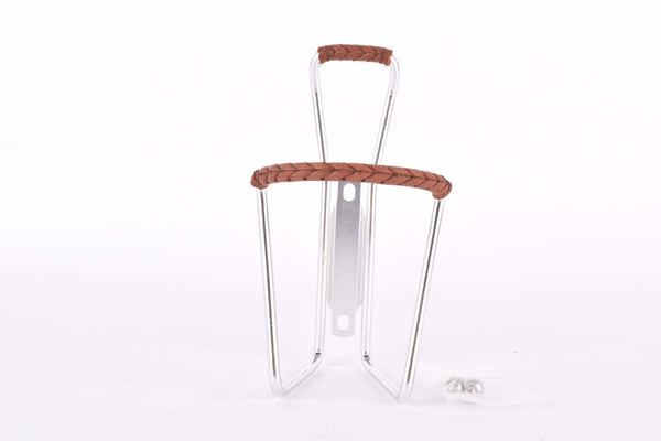 Brave Classic retro water bottle cage, silver