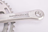 Shimano 600EX #FC-6207 Crankset with 52/42 Teeth and 170mm length from 1983/84
