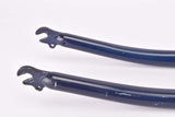 26" Dark Blue MTB Steel Fork with Eyelets for Fenders