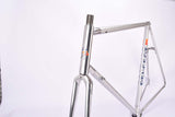 Peugeot A 500 Galaxie vintage aluminum road bike frame in 60 cm (c-t) / 58.5 cm (c-c) with Aviatube Dural tubing from 1987 / 1988