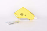 NOS yellow Brügelmann aero water bottle with dural aluminum alloy bottle cage