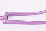28" Purple Steel Fork with Eyelets for Fender
