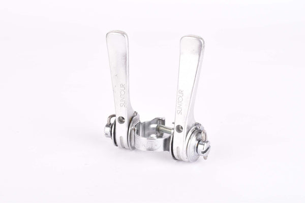 NOS SunTour Cyclone #LD-3700 clamp-on friction gear levers from the 1980s
