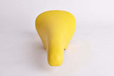 Yellow Selle San Marco Supercorsa Laser Saddle from the 1980s - 90s