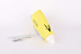 NOS yellow Brügelmann aero water bottle with dural aluminum alloy bottle cage