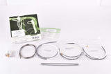 NOS/NIB Nokon Konkavex roadbike brake cable set with white aluminum housing (#KON 011 17)