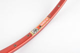 NEW FIR Sirius red anodized tubular single Rim 700c/622mm with 36 holes from the 1980s NOS
