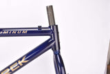 Trek Aluminium 8000 Mountainbike frame in 42 cm (c-t) / 38 cm (c-c) with E9 Easton ProGram tubing from the 1990s