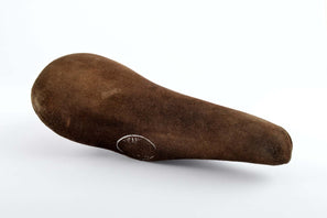 Cinelli Unicanitor suede leather saddle from the 1970s - 80s
