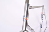 Peugeot A 500 Galaxie vintage aluminum road bike frame in 60 cm (c-t) / 58.5 cm (c-c) with Aviatube Dural tubing from 1987 / 1988