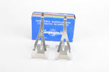 NOS/NIB Campagnolo Superleggeri "winged wheel logo" toe clips in size Large from the 1980s