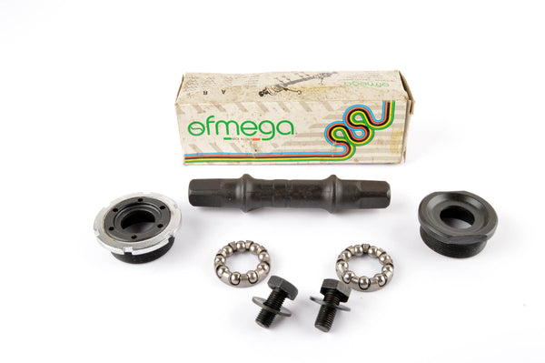 NEW Ofmega Super Corsa Bottom Bracket with italian threading and 112 mm length from the 80s NOS/NIB