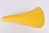 Yellow Selle San Marco Supercorsa Laser Saddle from the 1980s - 90s