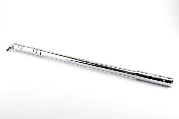 NEW Silca Impero Hermann bike pump in silver in 560-590mm from the 1980s NOS