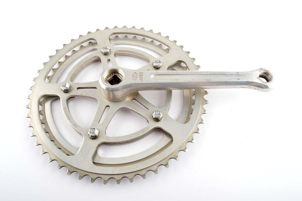 Sakae/Ringyo SR Apex-5 right crank arm with 46/52 teeth and 165 length from the 1980s