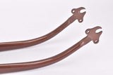 28" Brown Steel Fork with Eyelets for Fenders, Rack and Braze-on for Dynamo