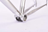 Peugeot A 500 Galaxie vintage aluminum road bike frame in 60 cm (c-t) / 58.5 cm (c-c) with Aviatube Dural tubing from 1987 / 1988