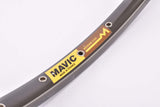 NOS Hard Anodized Mavic Module 3CD single clincher Rim in 700c/622mm with 40 holes from the 1980s - 1990s