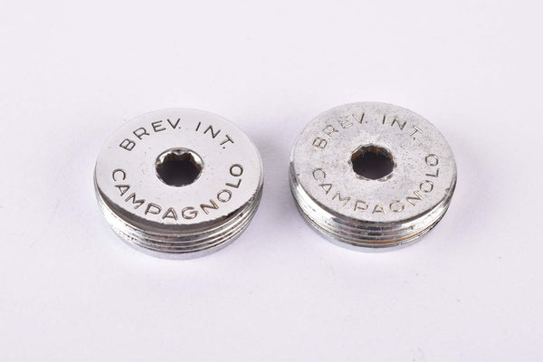 Campagnolo crank set dust caps from the 1980s