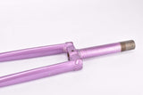 28" Purple Steel Fork with Eyelets for Fender