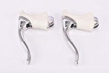 NOS Shimano 105 #BL-1050 non-aero brake lever set with rare white hoods from 1986