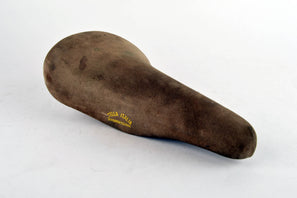 Sella Italia Superprofessional suede leather saddle from the 1970s