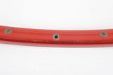 NEW FIR Sirius red anodized tubular single Rim 700c/622mm with 36 holes from the 1980s NOS