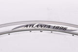 NOS Campagnolo Atlanta 1996 single clincher rim 700c/622mm with 32 holes from the 1990s, silver