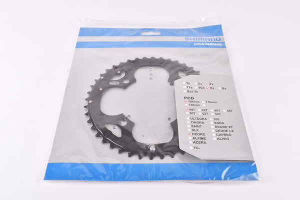 NOS Shimano Deore (#FC-M530) chainring with 44 teeth and 104 BCD from the 2000s