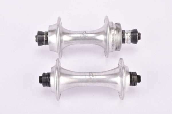 Campagnolo Athena #D300 Hub Set with 36 holes and english thread from the 1980s - 90s