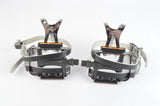 NOS 3 pair Wellgo #M085 pedals including toeclips and double straps from 1990s