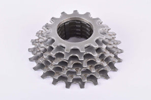 Shimano 6-speed Uniglide cassette with 13-23 teeth from the 1980s