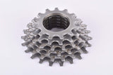 Shimano 6-speed Uniglide cassette with 13-23 teeth from the 1980s