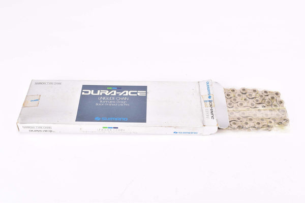 NOS/NIB Shimano Dura-Ace #CN-7400 (2-05011080) uniglide (UG) Narrow Type Chain in 1/2" x 3/32" with 110 links from the 1990s