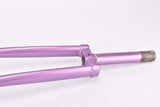 28" Purple Steel Fork with Eyelets for Fender