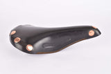 NOS black Brooks Team Professional Leather Saddle