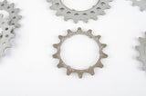 mixed lot Campagnolo Super Record Aluminium Freewheel Cogs from the 1980s
