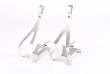 Campagnolo Super Record #0990/06 Alloy Toe Clip Set in Size M from the 1980s