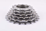 Shimano 6-speed Uniglide cassette with 13-23 teeth from the 1980s