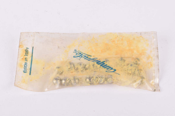 NOS Campagnolo #2106 1/4" rear Hub Bearing Balls (18 pcs) from the 1980s