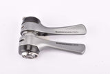 Shimano 600 Ultegra #SL-6400 braze-on 7-speed (6-speed ) gear lever shifter set from the 1980s - 1990s