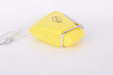 NOS yellow Brügelmann aero water bottle with dural aluminum alloy bottle cage