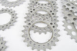 mixed lot Campagnolo Super Record Aluminium Freewheel Cogs from the 1980s