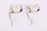 First Generation Campagnolo C-Record / Cobalto brake lever set from the 1980s with white hoods