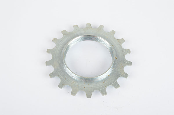 NOS Maillard 700 Course  #MC steel 6-speed Adapter Sprocket Freewheel Cog, threaded on inside, with 18 teeth from the 1980s