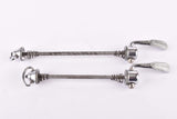 Campagnolo quick release set Record and Super Record, #1001/3 and #1006/8x6 front and rear Skewer from the 1970s - 80s